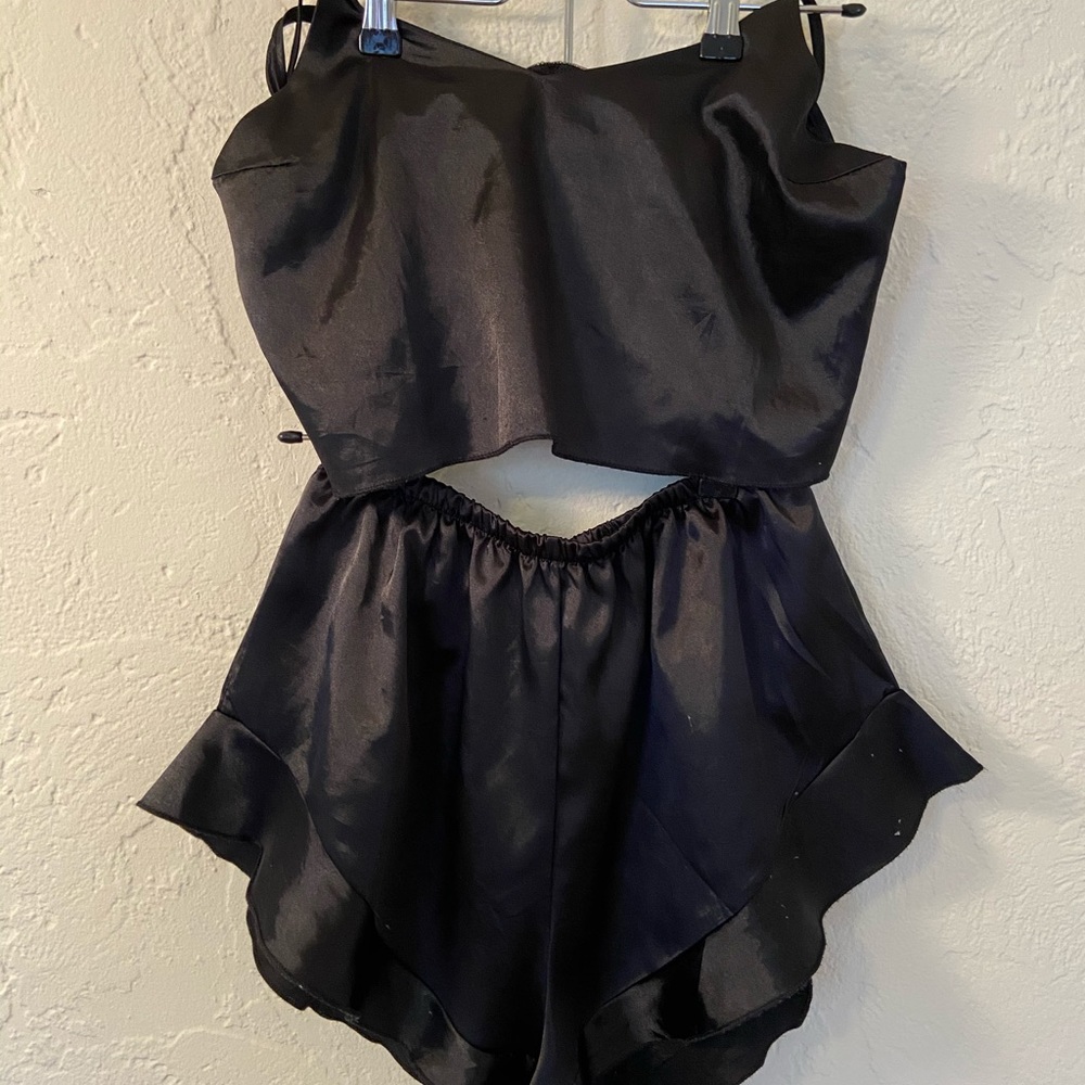 Nastygal Satin Short Set